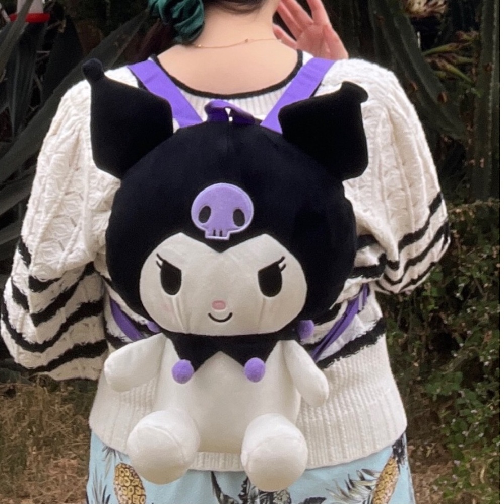 Kuromi Backpack - nwt